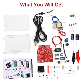 DIY Power Module Soldering Kit, Adjustable Voltage Output Power Supply Module for Electronic