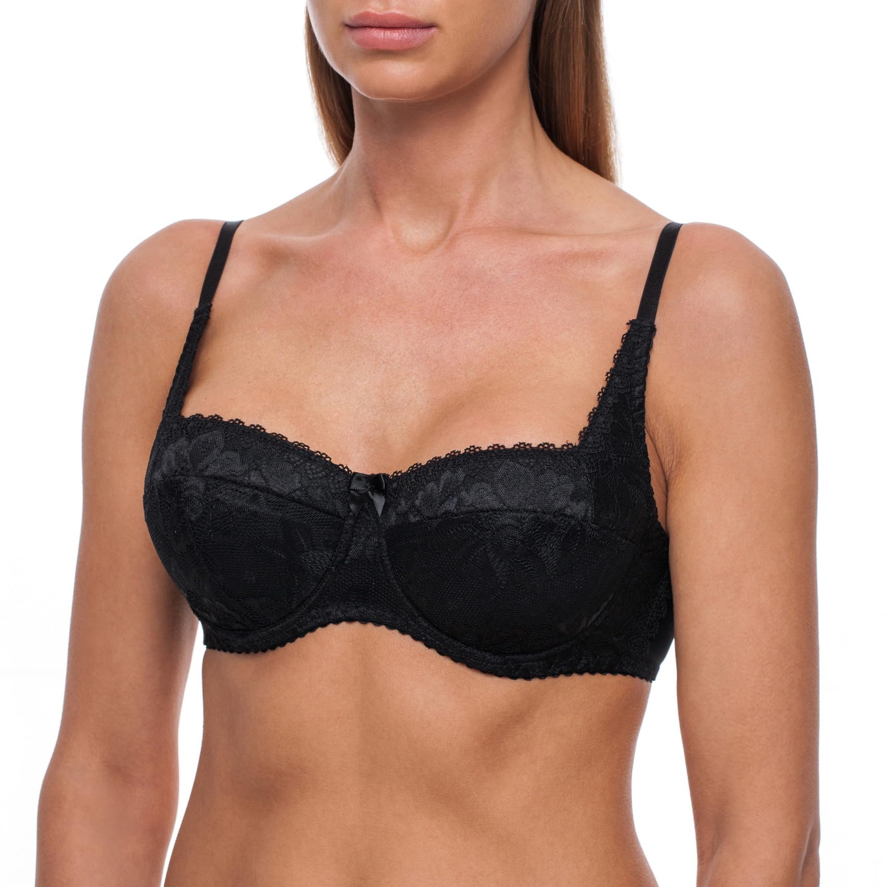 frugue Reggiseno a Fascia Push Up Imbottito Donna