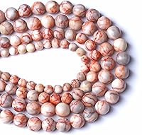 Vista 95 de 12MM 30 unidades de cuentas sueltas de jaspe obsidiana de copo de nieve marrón natural para hacer joyas, pulseras DIY