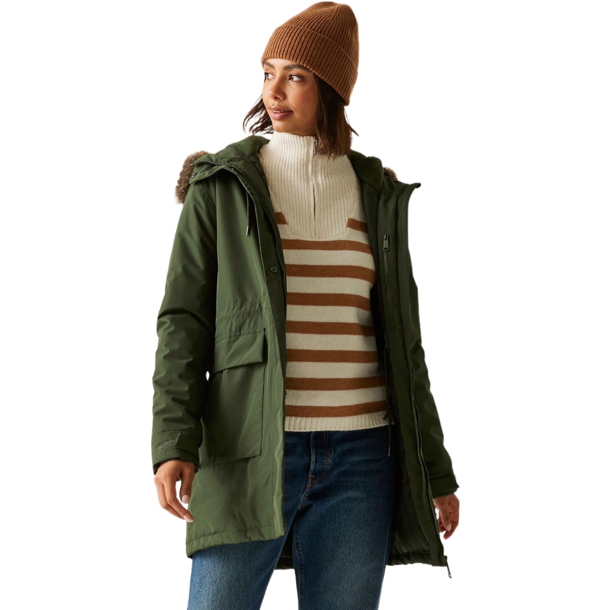 Regatta Womens Sabinka Waterproof Jacket Insulated Breathable Winter Coat
