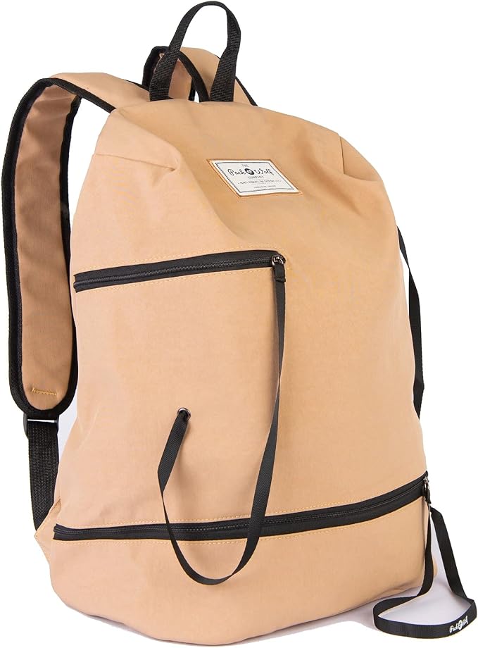The Pack Wolf Company - Zaino Zippy Cammello Medium : Amazon.it: Valigeria