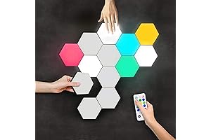 LUMINOUS HEXAGON LED LIGHT PANELS: IGNITE YOUR SPACE WITH A SYMPHONY OF LIGHTS