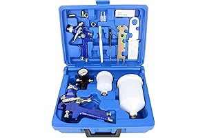 Professional HVLP Auto Gravity Feed with Precision Air Regulator for Painting (Model...