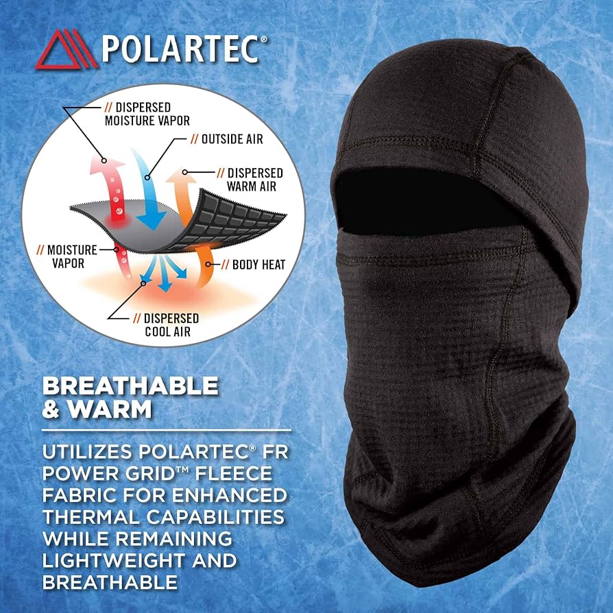 Amazon.com: Ergodyne Standard FR Balaclava Face Mask-Dual