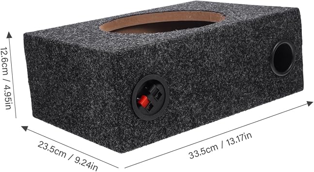 8 Inch Car Subwoofer Enclosure Box for Single Cab Speaker