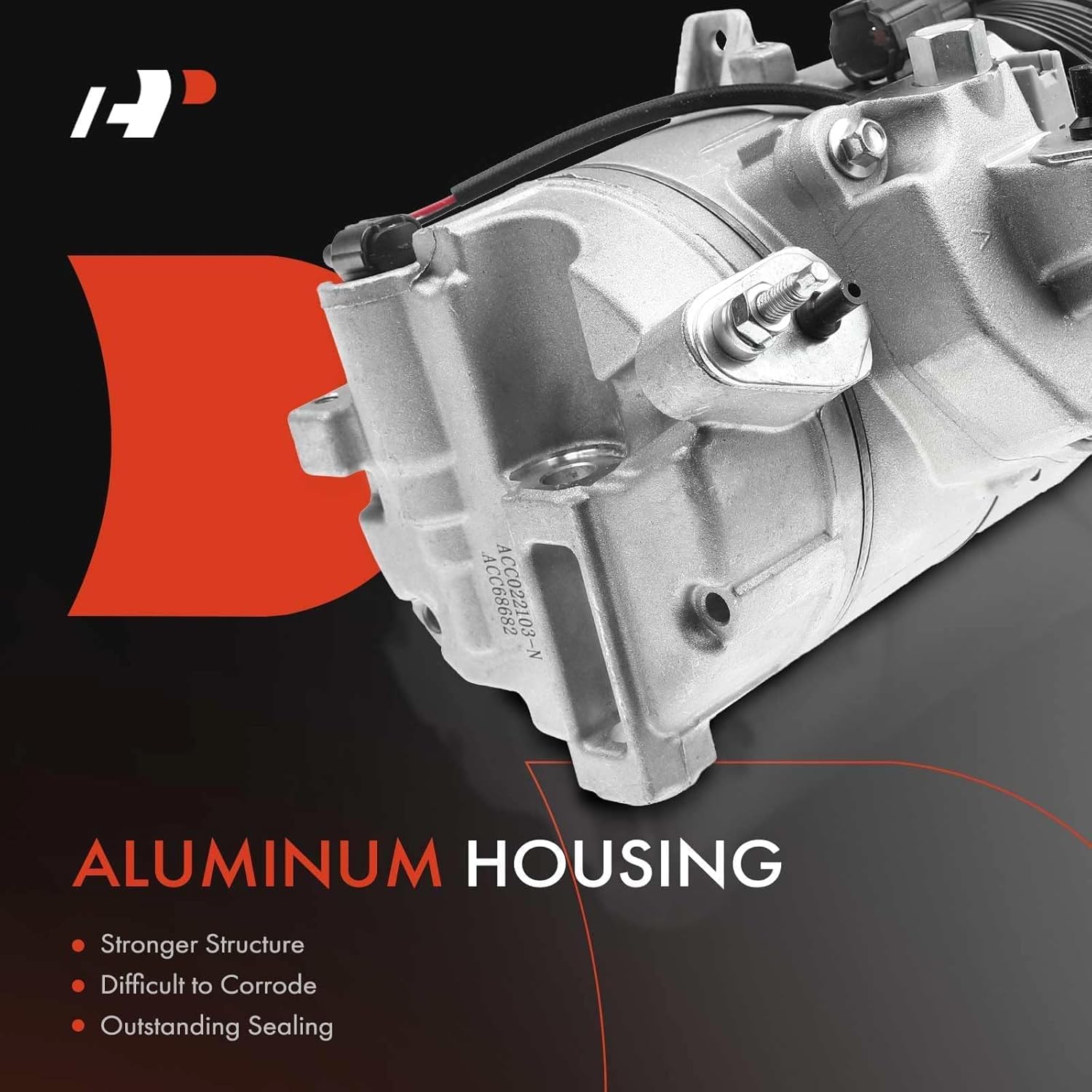 A-Premium Air Conditioner AC Compressor with Clutch Compatible with Infiniti EX35 EX37 FX35 FX37 G37 M37 Q40 Q60 Q70 Q70L QX50 QX70 370Z