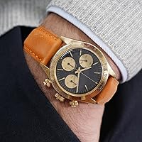 Vista 3 de Ritche - Correa de reloj de cuero de liberación rápida, 18, 19, 20, 21, 22, 23 y 24mm