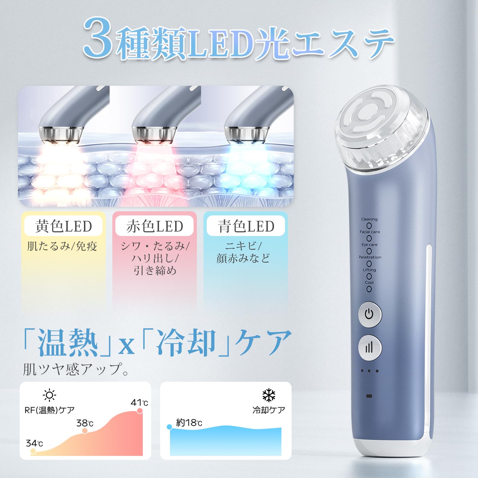 美顔器 EMS 美容器 RF美顔器 自宅エステ 目元美顔器 多機能美容器 Amazon.co.jp: 美顔器 EMS RF美顔器 自宅エステ 目元美顔器 多機能美容