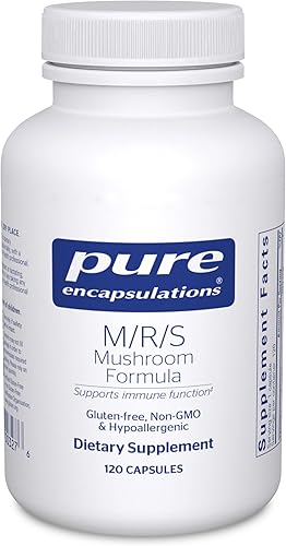 Pure Encapsulations Fórmula de hongos MRS Suplemento hipoalergénico promueve la salud inmunológica y proporciona apoyo fisiológico de amplio