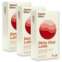 Vista 10 de Alpine Start Café instantáneo premium, crema de coco sin lácteos, 100% café arábica colombiano de alta altitud, sin OMG, sin lácteos, sin soja, 15