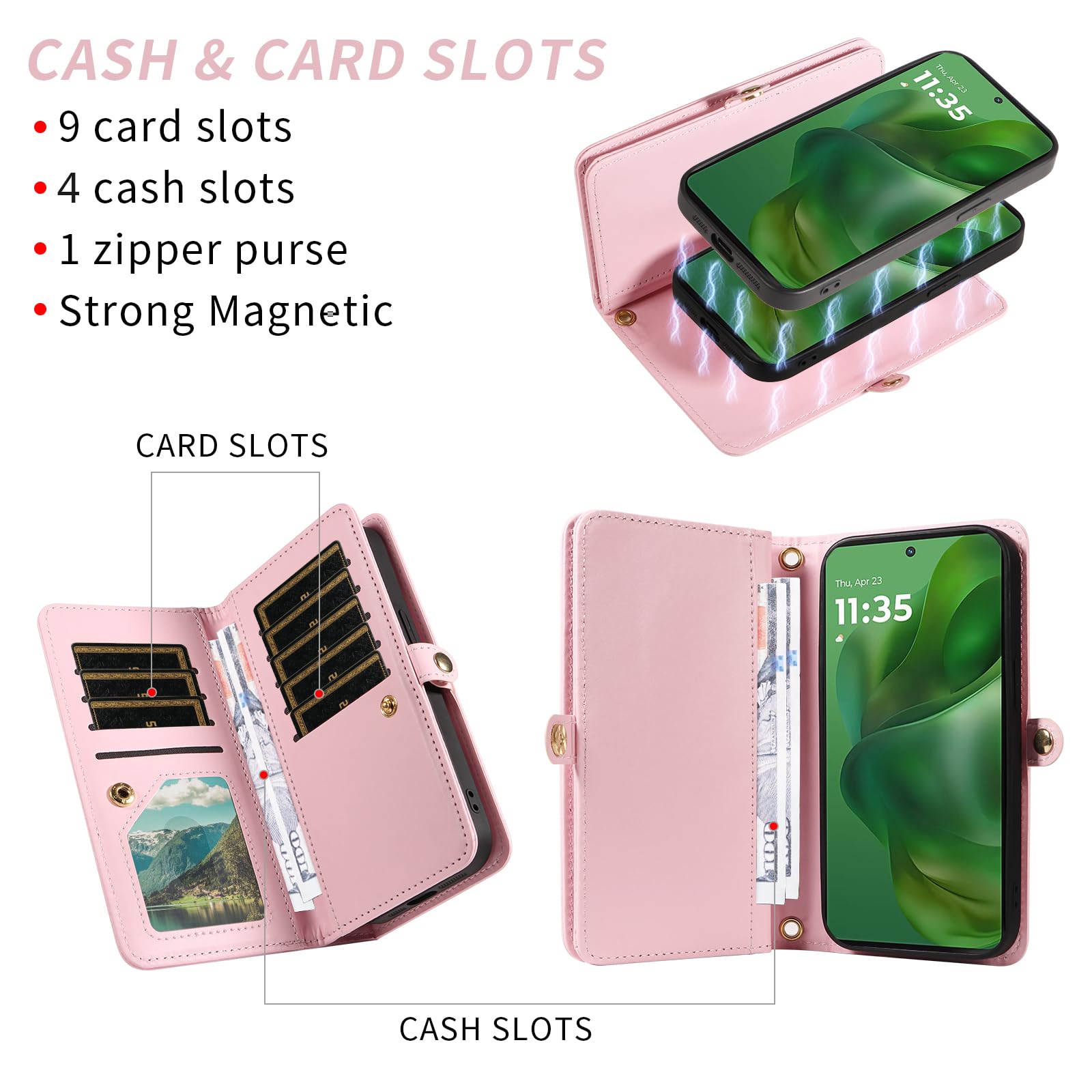 Custodia Per Telefono Compatibile Con Motorola Moto G Power 2024 - Foto 10