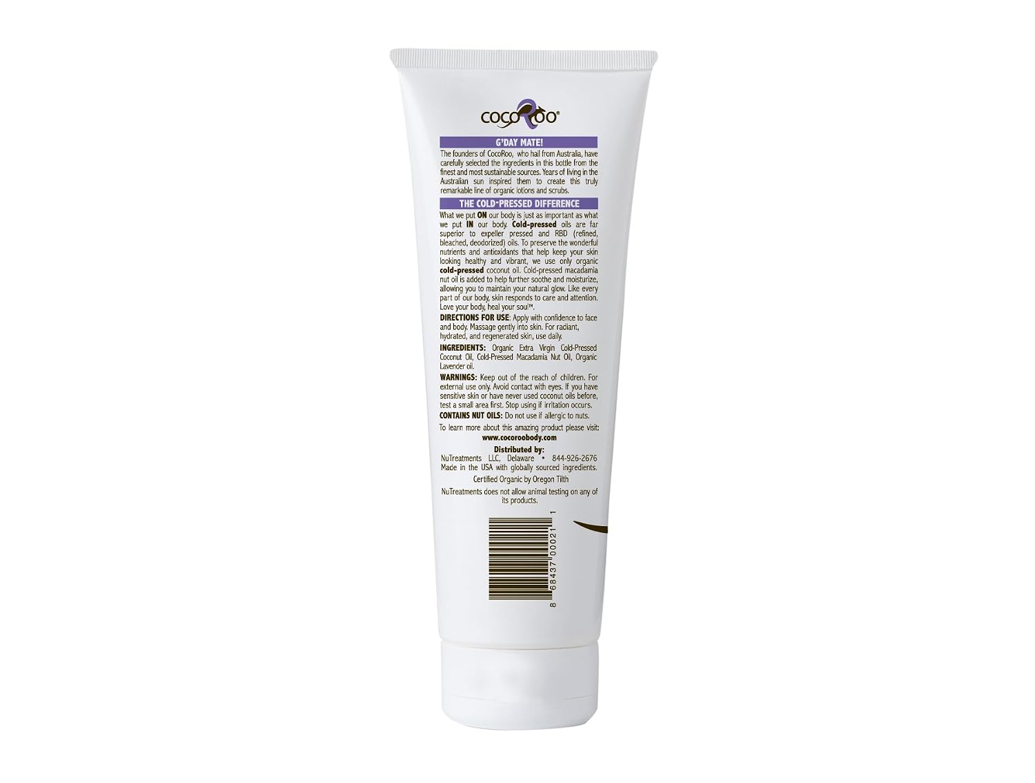 Coconut Oil Moisturizer (Lost in Lavender)
