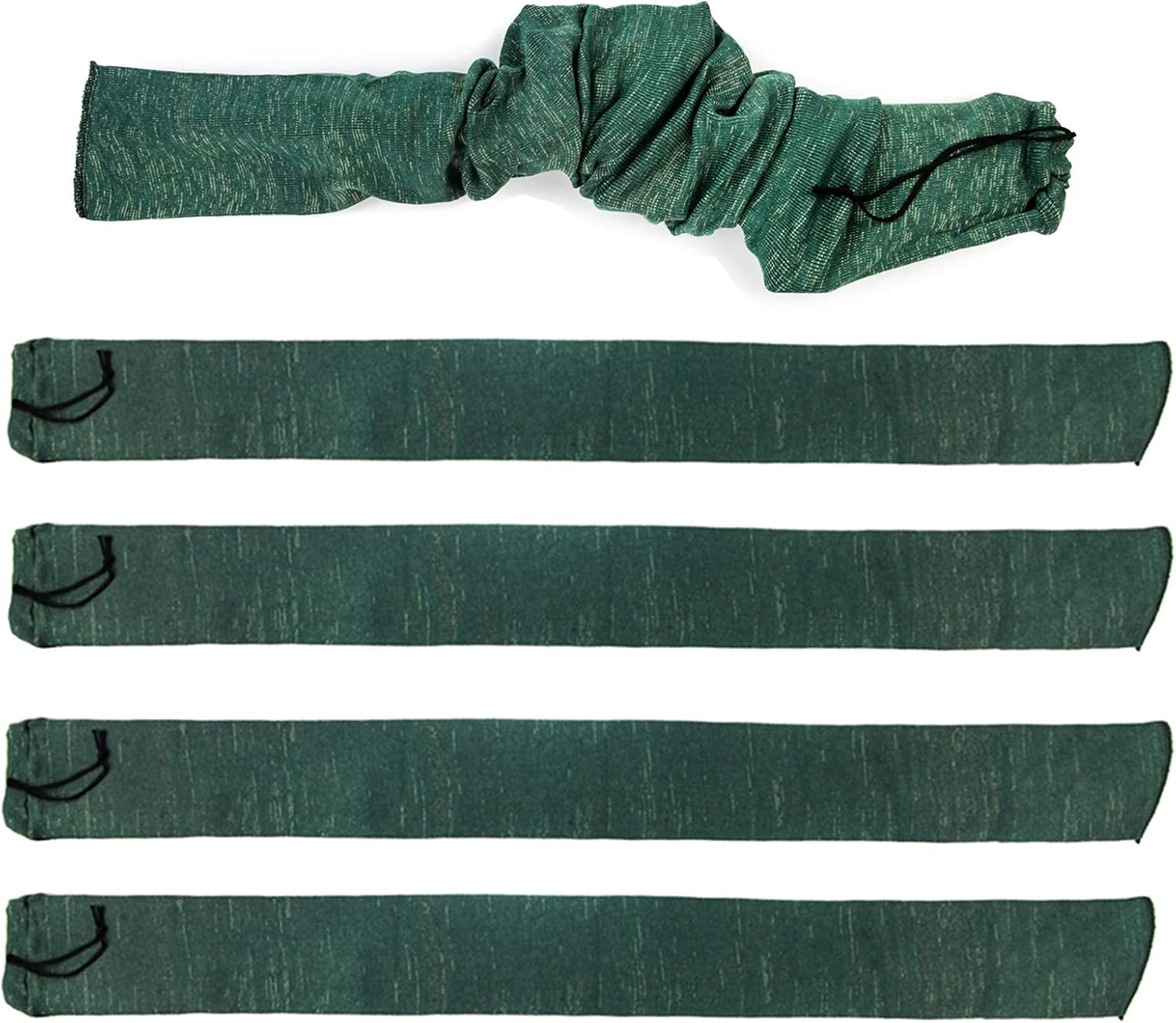 GUGULUZA Extra-Thick Gun Socks for Rifles with Scopes, Extra-Wide Gun Socks Sleeve for Shotguns, 47 x 6 inch fit Larger Scope & Tactical Accessories, Silicone-Treated, Anti-Rust