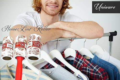 Miniatura 3 de 593 Uniware - Juego de 3 rodillos para el polvo (270 hojas)