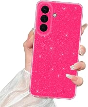 Glitter Case for Samsung Galaxy A17 5G Glitter, Magenta | Shockproof, shiny bling, silicone protection case, anti-scratch case