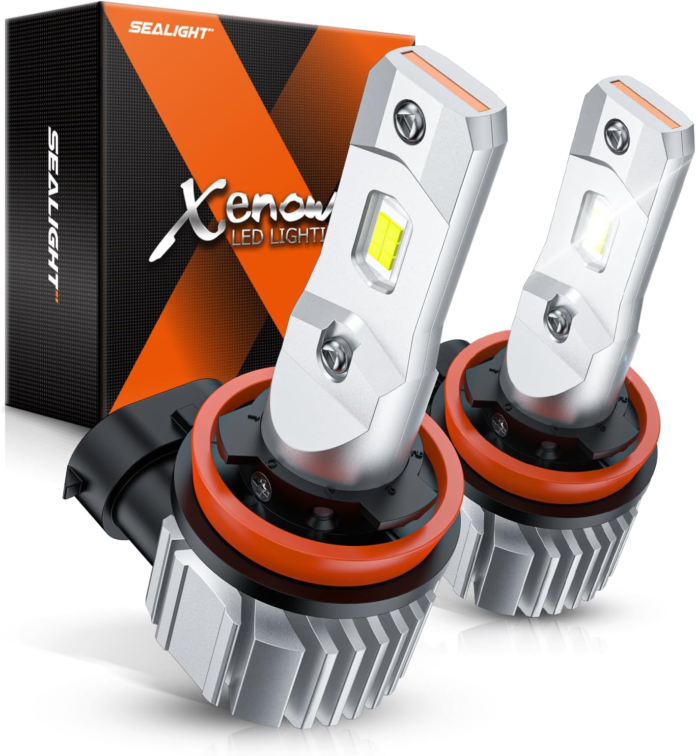 Luci LED H11 Per Auto - 22000LM, Colore Bianco Freddo 6500K, Con Ventola - Foto 10