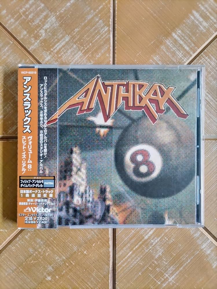 Amazon.co.jp: ANTHRAX アンスラックス CD「ヴォリューム8 : スレット 