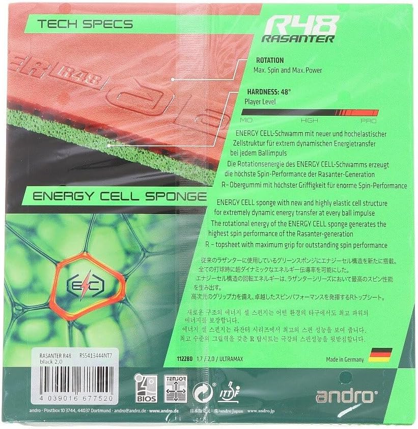 ANDRO Rasanter R 48 Rubber