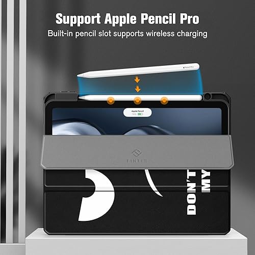Miniatura 8 de Fintie Funda híbrida delgada para iPad Air de 5 generación (2022)  iPad Air de 4 generación (2020) de 10.9 pulgadas  Soporte para lápiz integrado a