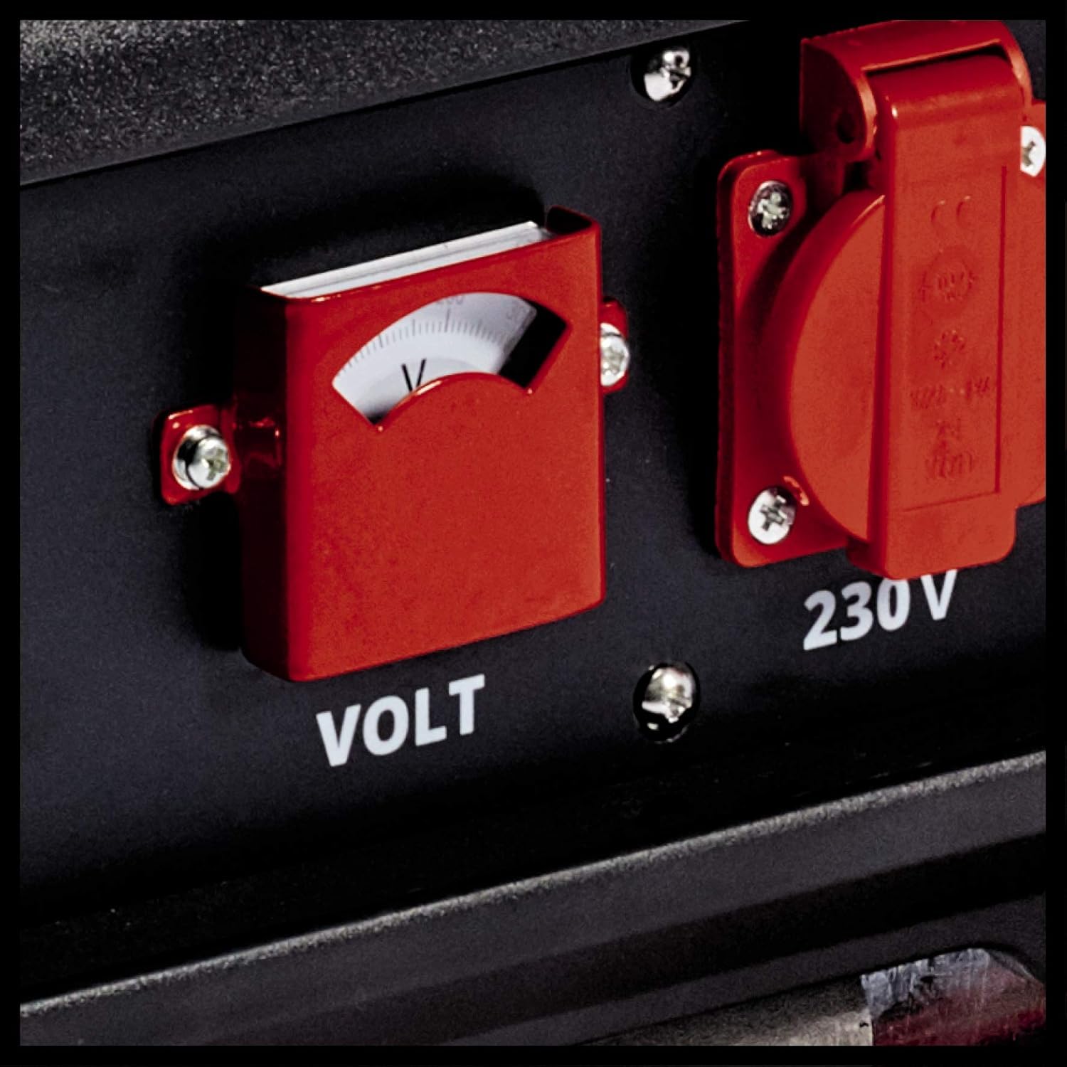 Einhell Generador eléctrico (gasolina) TC-PG 35/E5 (máx. 3100 W, motor de 4 tiempos con bajas emisiones, 2 tomas de 230 V, 15 L tanque, función AVR, interruptor de sobrecargas)