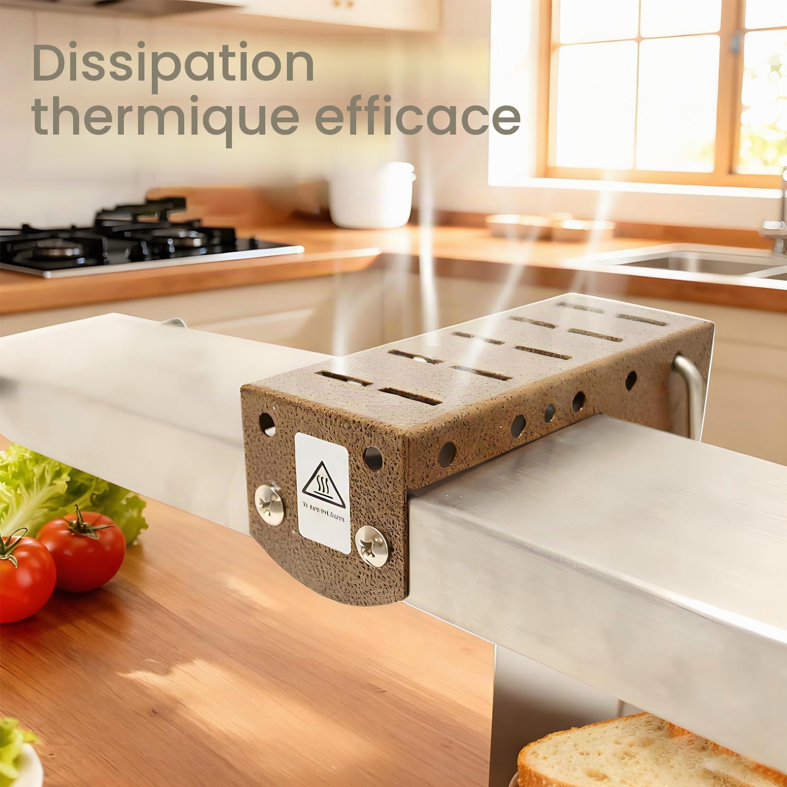 Appareil à raclette Traditionnel français pour Quart de meule,Grill de Table 4 Personnes avec résistances réglables,Pliable et Interrupteur de sécurité pour Une expérience culinaire optimale
