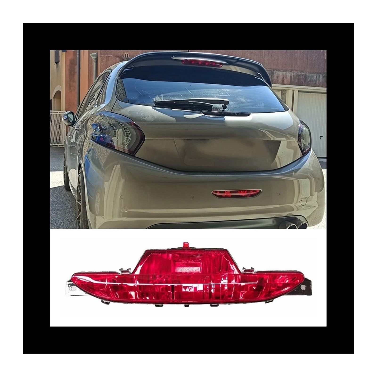 Fanali Posteriori Catarifrangenti Per Parcheggio Senza Lampadina Per Peugeot 208 Hatchback 2013 2012-2019 Paraurti Posteriore Auto Fendinebbia 9674308980