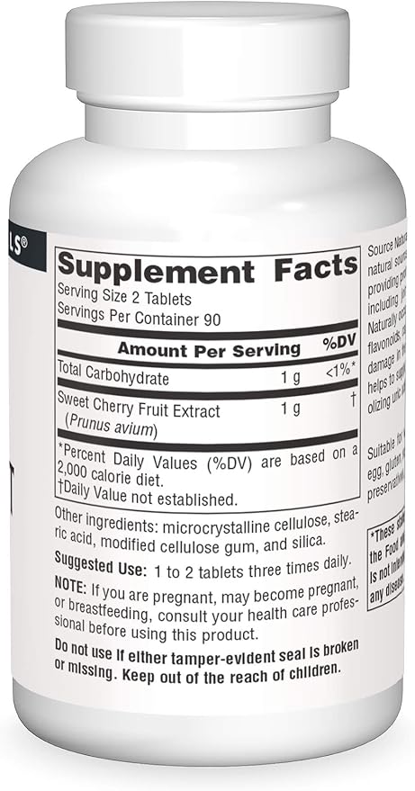 Cherry Fruit Extract 500 mg