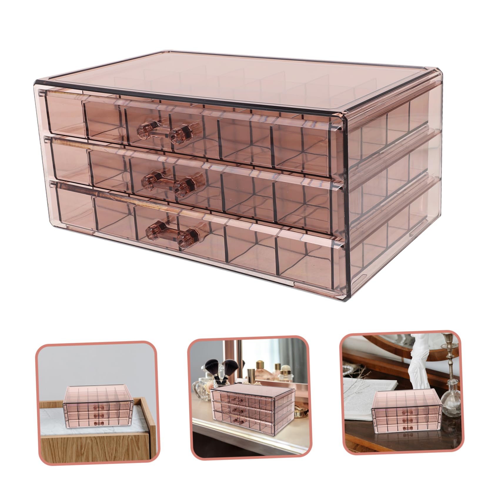 COLLBATH Caja Organizadora De Joyas Joyero Para Anillos y Pulseras Organizador De Joyeros Soporte