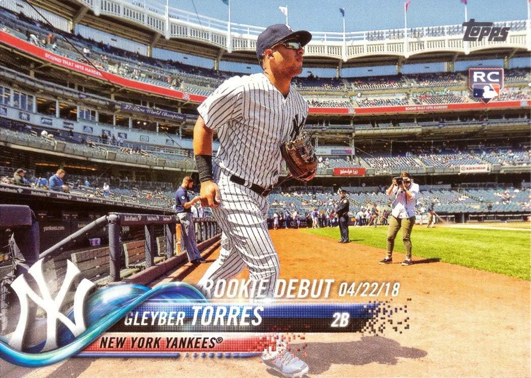 2018 Topps Update Baseball #US191 Gleyber Torres Rookie Debut Card