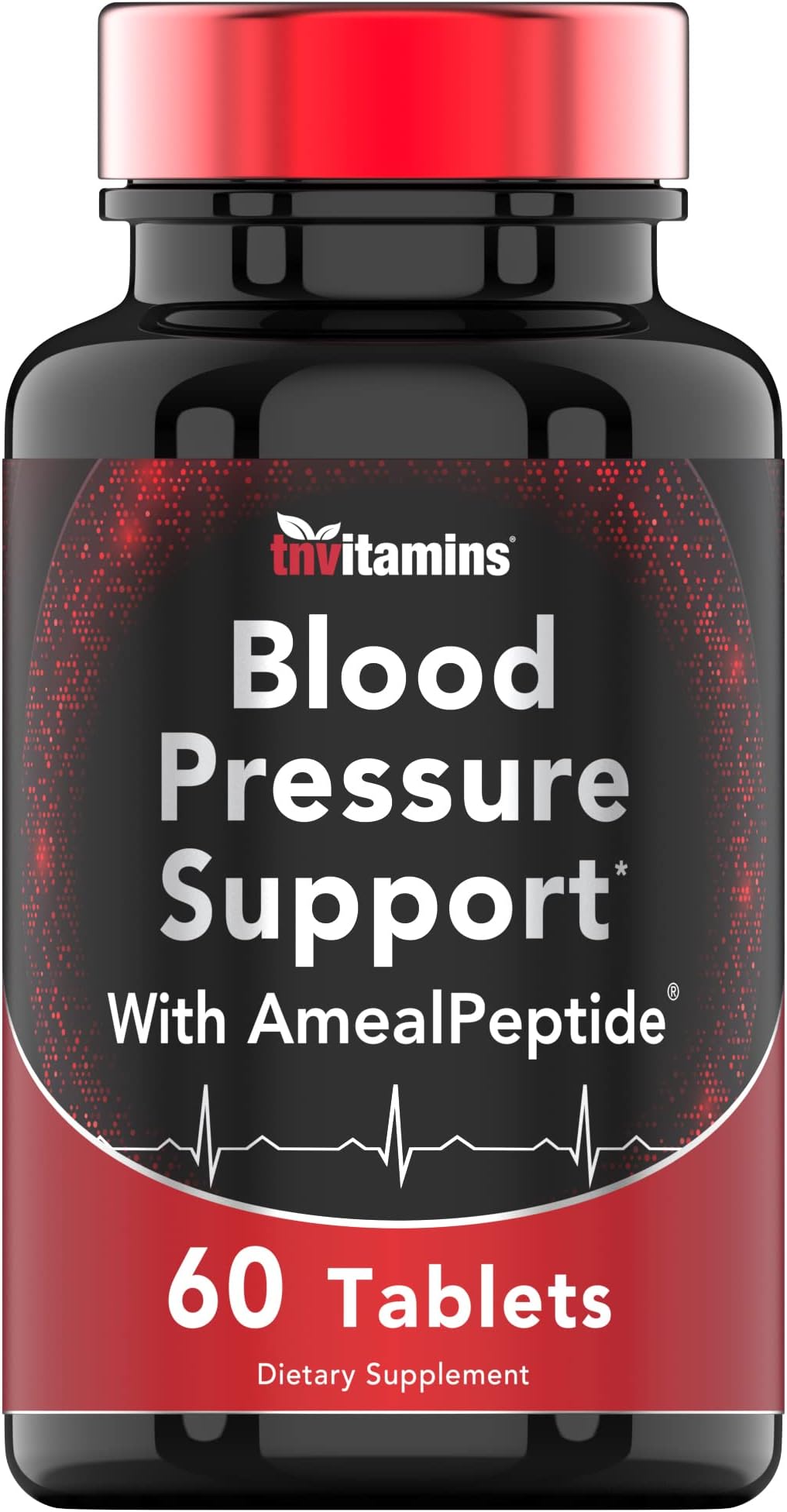 tnvitamins Blood Pressure Support with AmealPeptide® (60 Tablets)