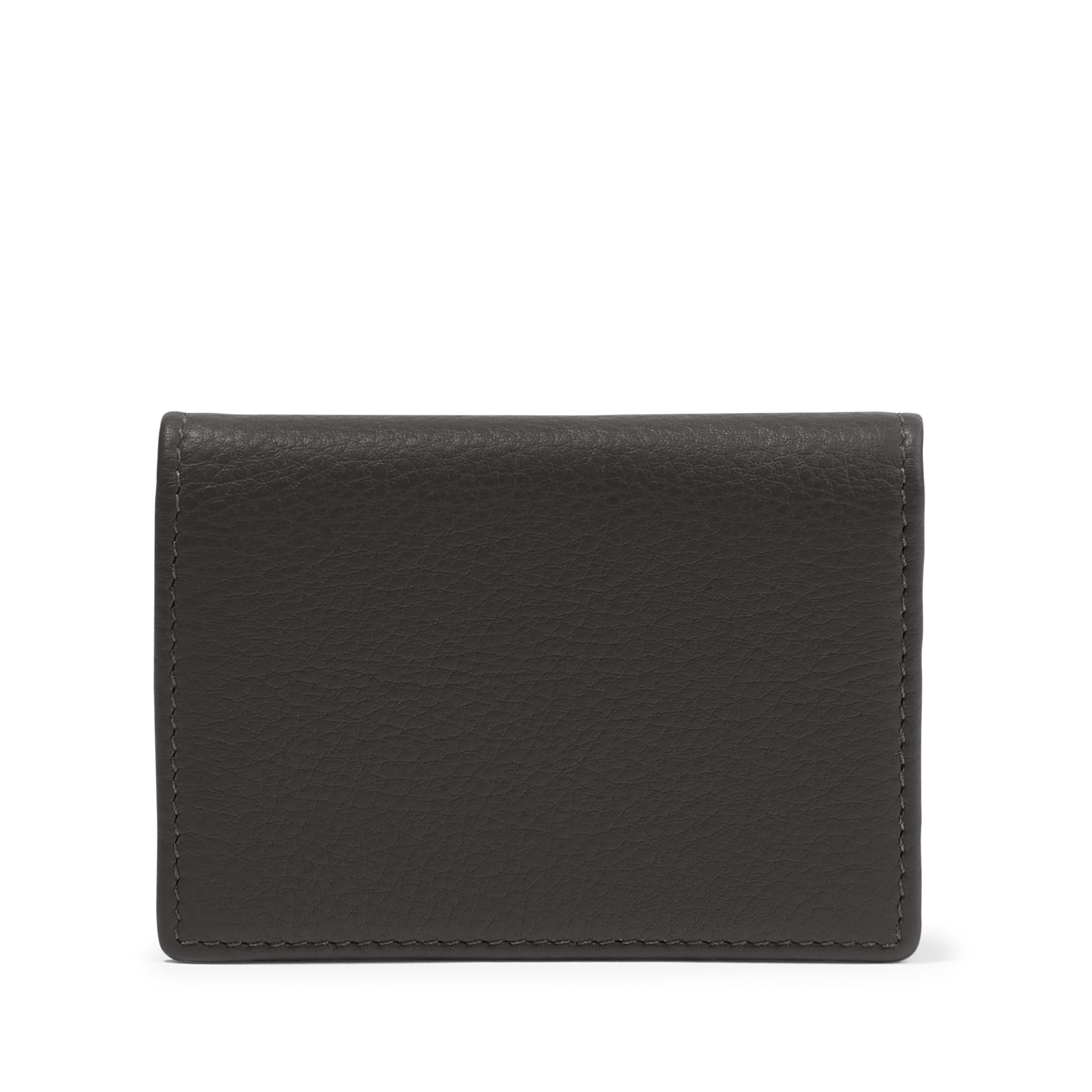 Leatherology Black Onyx Card Holder Wallet
