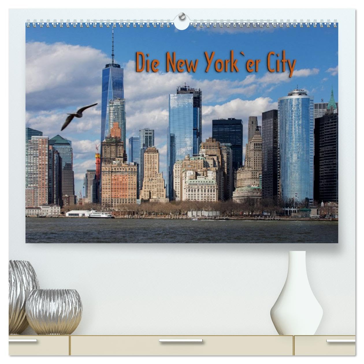 Die New Yorker City (hochwertiger Premium Wandkalender 2026 DIN A2 quer), Kunstdruck in Hochglanz: Aktuelle New York Bilder