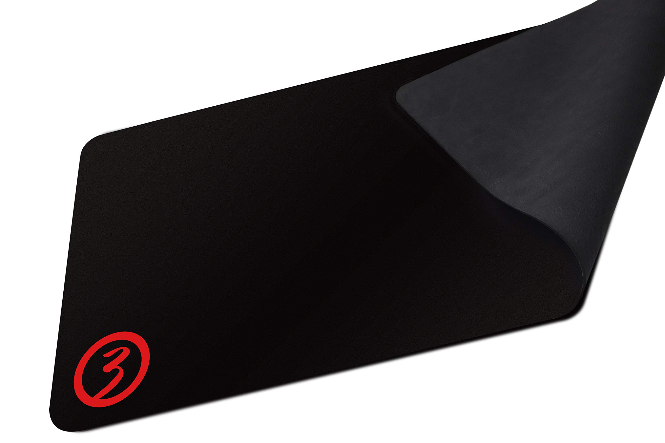 Alfombrilla Gaming Ozone Ground Level EVO - Diseño Gamer - Alfombrilla XL - Ergonomica, Superficie Tela Suave, Base de Goma, Antideslizante, Negro
