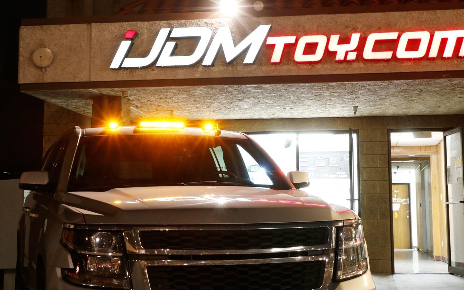 iJDMTOY LED Cab Roof Marker Lights For Chevy Silverado/GMC Sierra HD image 4