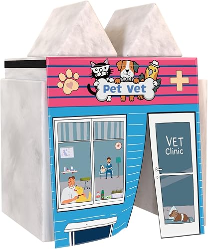 Miniatura 3 de Panel de juego para niños, sofá de espuma, sofá modular de juegos en casa para niños (sofá no incluido) - Clínica veterinaria