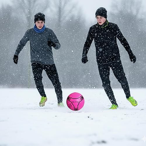 Miniatura 5 de Shadow Model Soccer Ball, Metallic Bright Color, Size 5 Soccer Ball. Weatherproof Soccerball. Ultra Thick Cover Ideal for Inclement Weather Due to