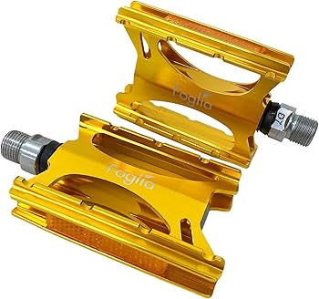 Amazon | フォグリア(FOGLIA) ペダル ゴールド LUーC16 自転車