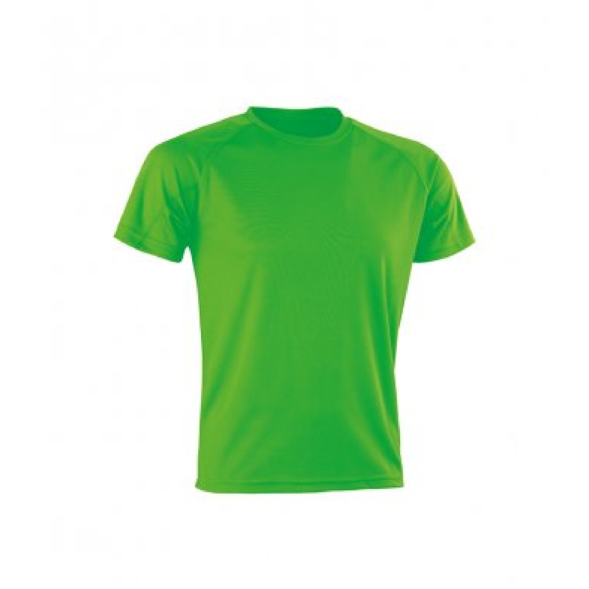 Spiro Mens Aircool T-Shirt (L) (Flo Green)