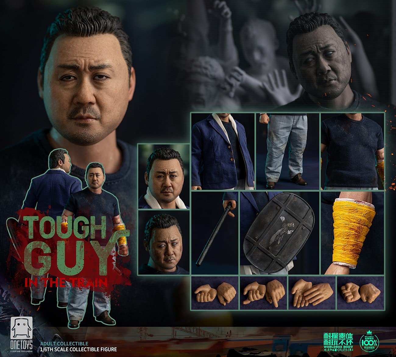 Amazon | One Toys 1/6 フィギュア ベイン 素体 ヘッド セット フル