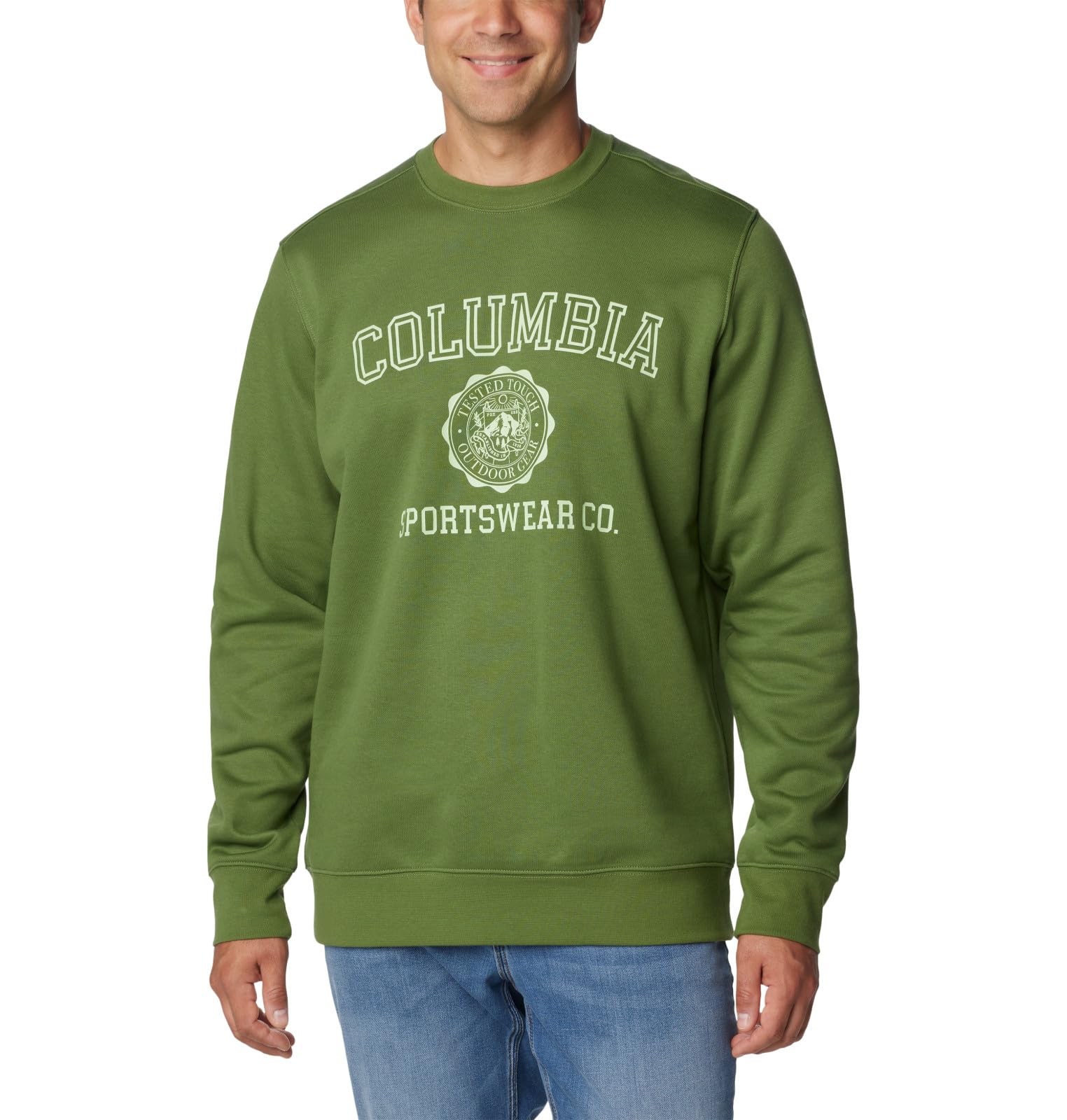 Columbia Men's Trek Crew, Canteen/CSC Emblem, Medium