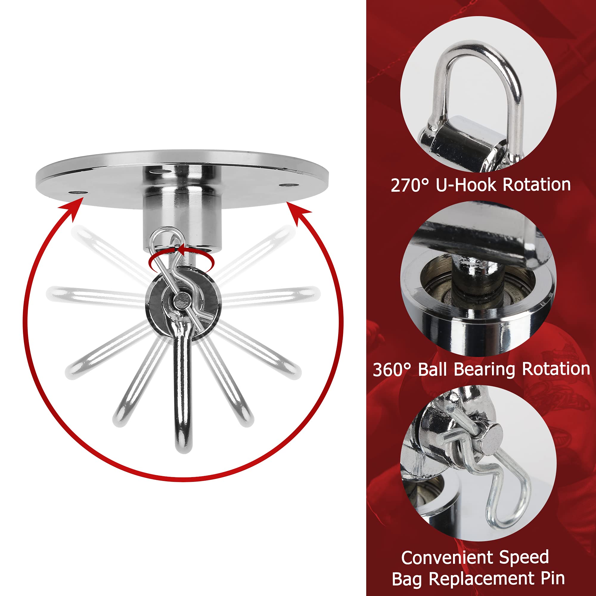 Swivel Speed Bag Everlast Professional Adjustable Speed Bag