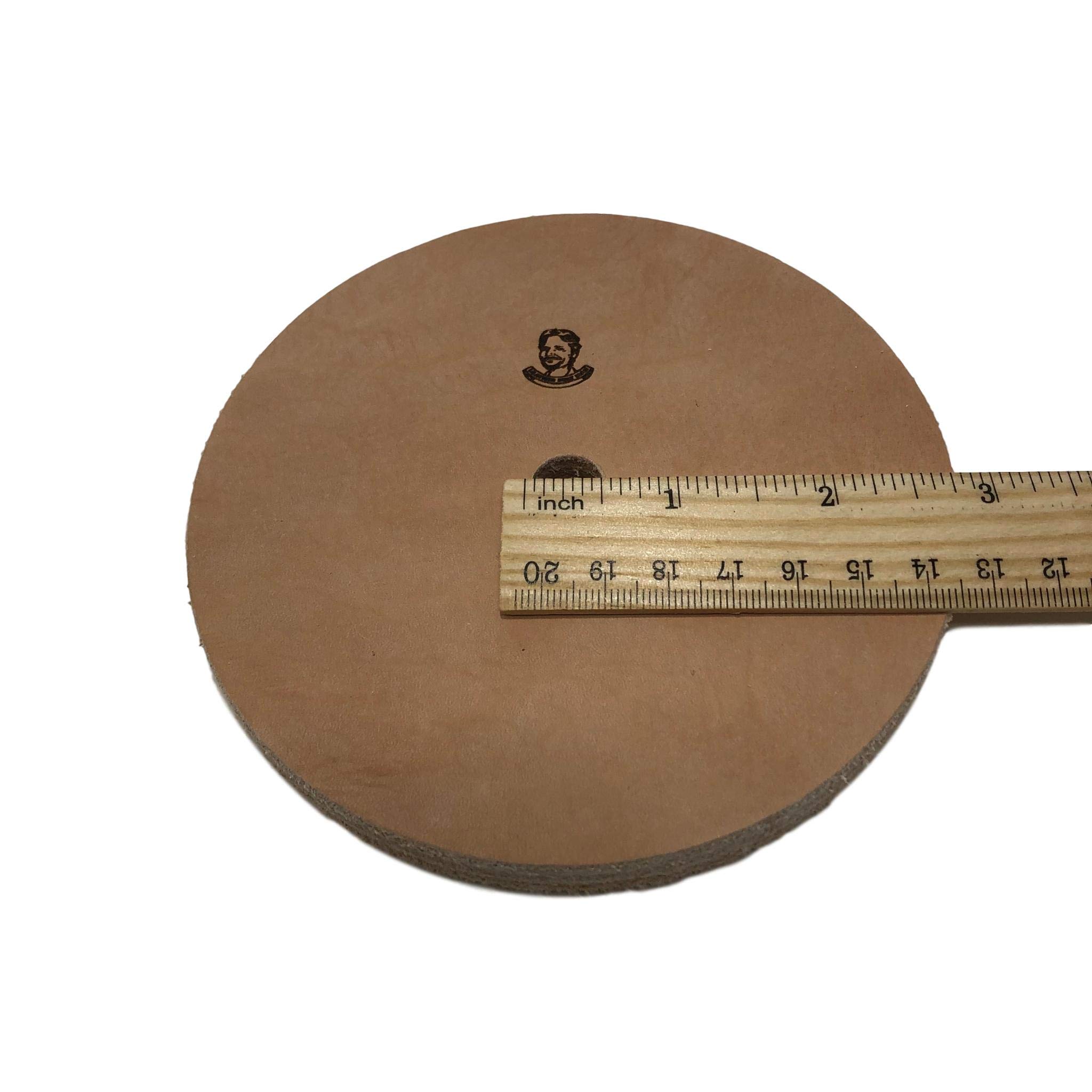 12,7 cm (1,27 cm breit) Leder-Schleifscheibe – passend für 1,27 cm (1/2 Zoll) Dorn – Polierpaste im Lieferumfang enthalten