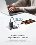 INIU 30 W USB C Charger Pack of 2, [USBC + USBA] Fast Charger with Cable, Gan PD 3.0 Multiple Power Supply, USB C Charger for iPhone 16 15 Pro Max, iPad, Galaxy S25 S24 S23 Ultra, Google ECC - 4