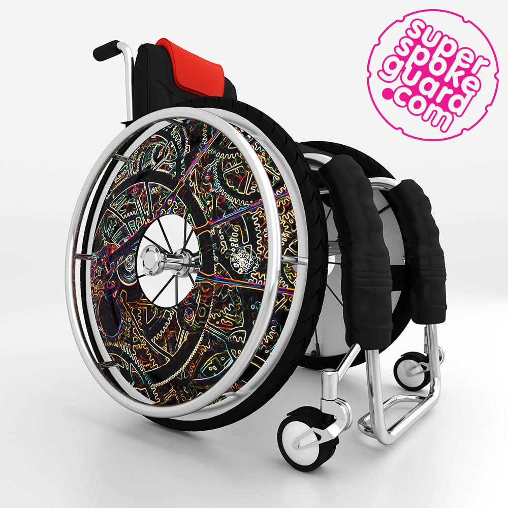 17'' Protectores de radios para sillas de ruedas A-209 (par)