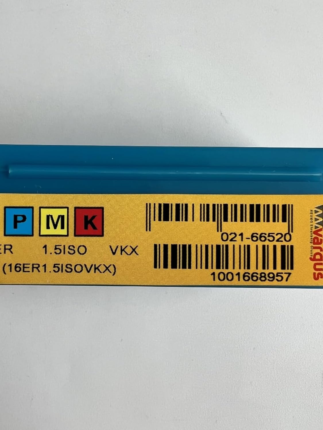 Vargas Thread Cutter 3ER1.0ISO VKX/3ER1.5ISO VKX/Carbide CNC Blade 10 Pieces (3ER1.5ISO VKX)