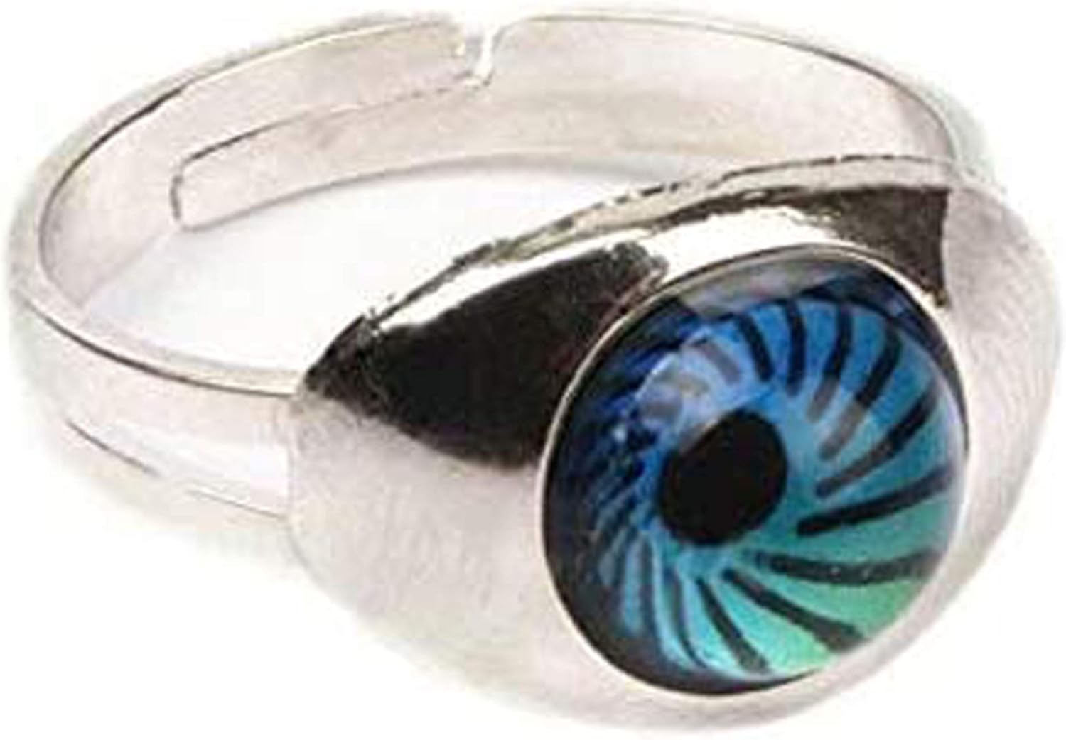 Adjustable Mood Ring Magic Eyes Finger Ring, Set of 3 (Magic Eyes)