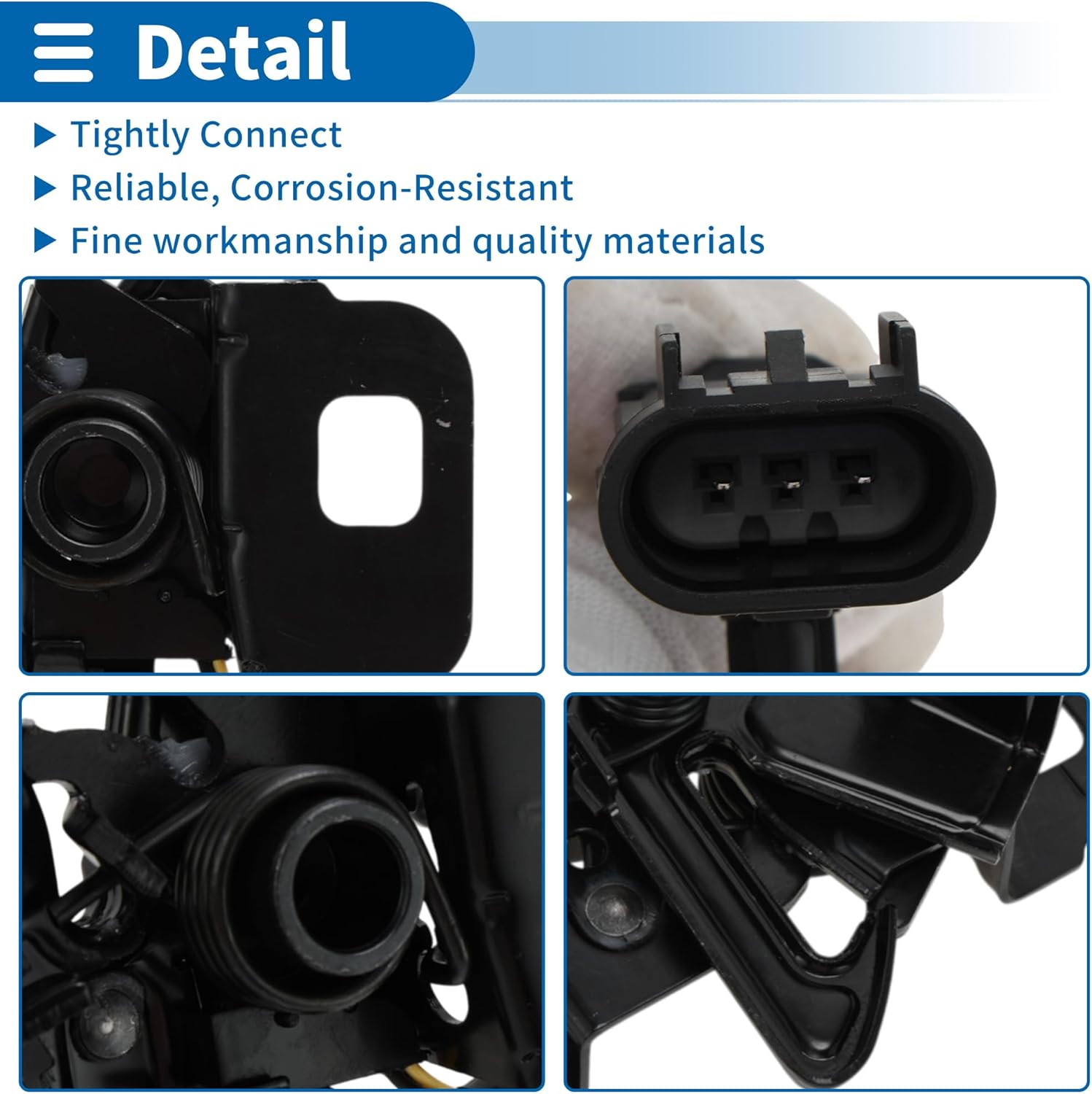 Hood Latch Assembly for Chevrolet Silverado 1500 2014-2018 Engine Hood Latch Lock Release No.85574821/84065951/84460936 1 Pcs