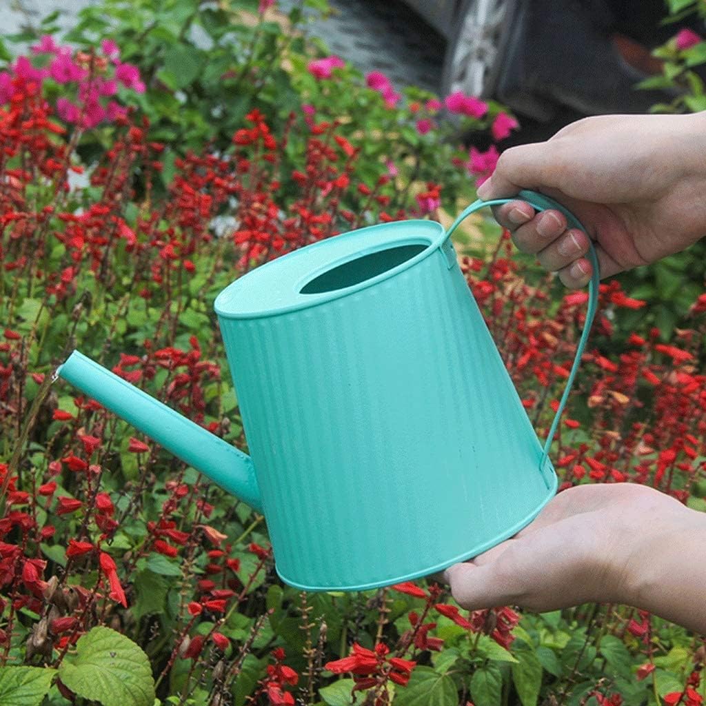 Watering Can Water Can Indoor Watering Can for House Bonsai Plants Watering Pot Garden Flower Watering Cans Iron Sheet Watering Can Watering Can Indoor Plants(Pink)