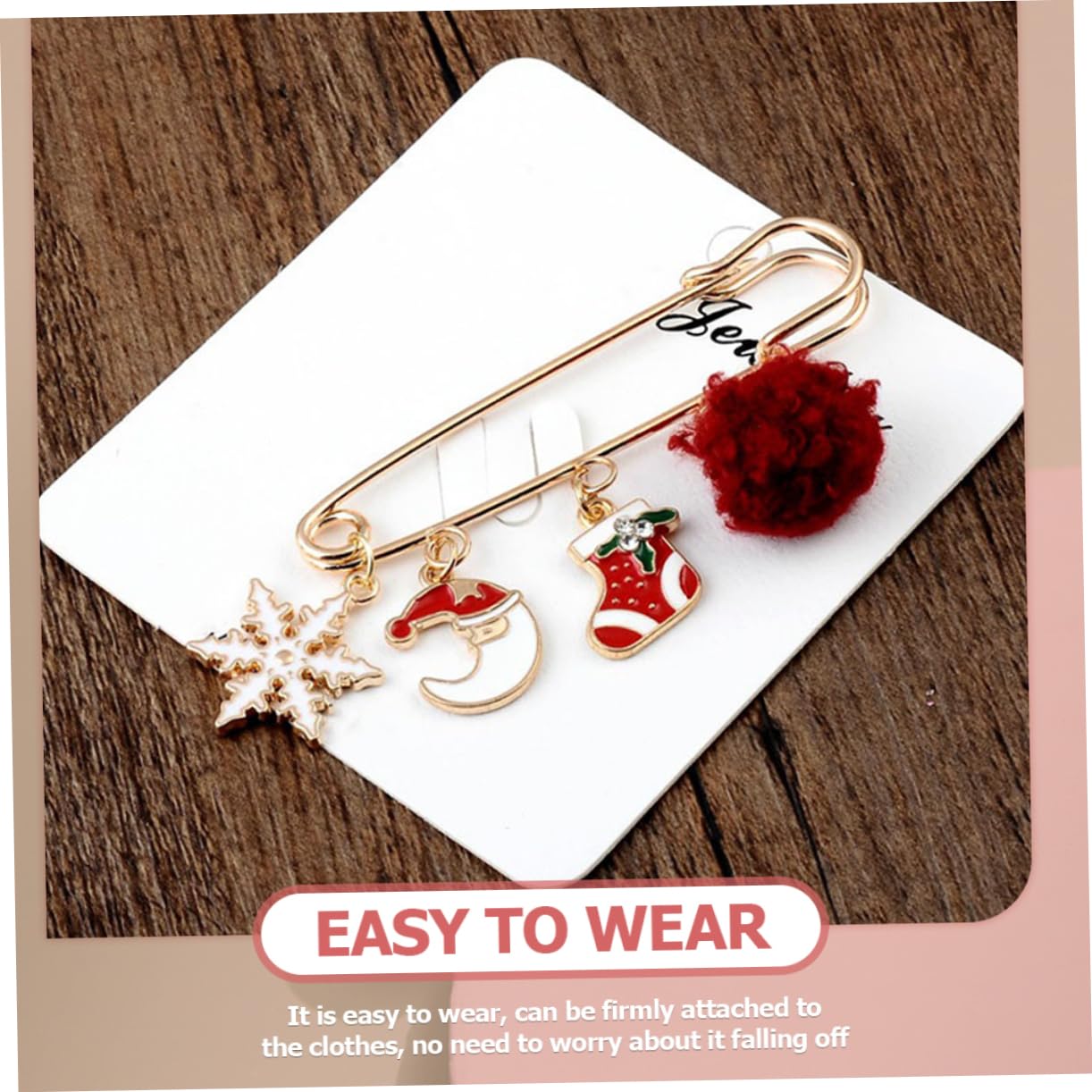 SOIMISS 15pezzi Spille Natalizie Per Sciarpe Maglioni e Cappelli Accessori Eleganti Per Donne Per Festività e Occasioni Speciali