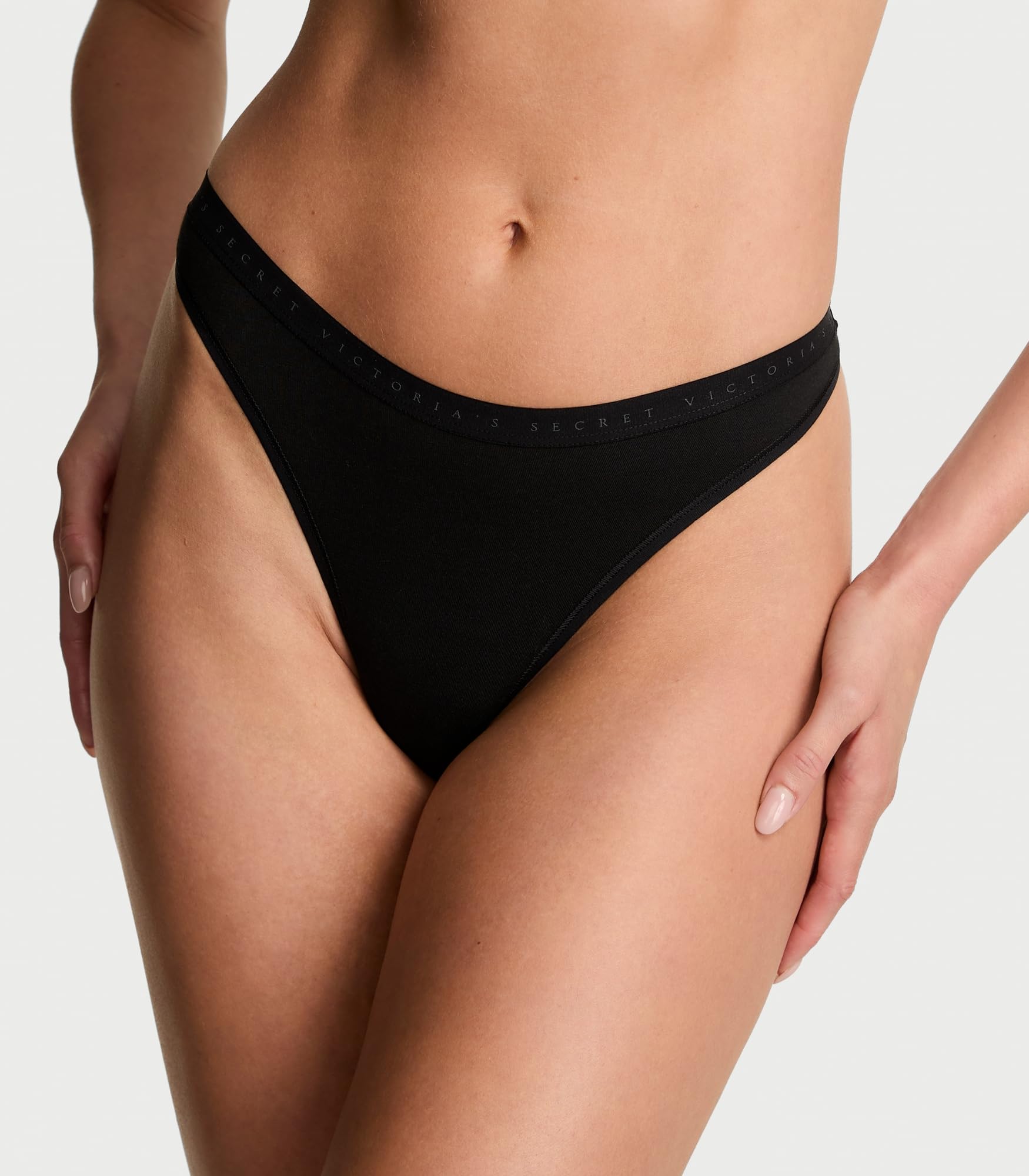 Victoria's Secret Women's Cotton Thong Underwear, Panties for Women, Multi Pack (XS-XXL): Medium Multi